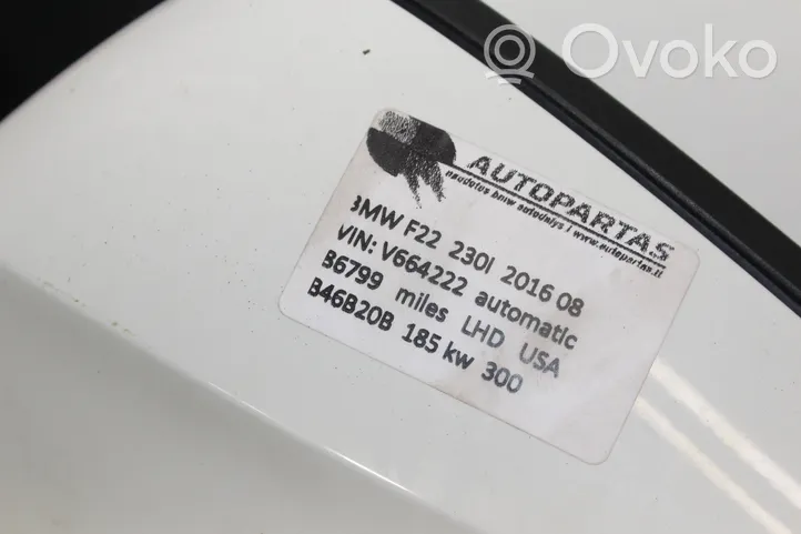 BMW 2 F22 F23 Elektryczne lusterko boczne drzwi przednich A046314