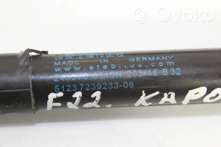 BMW 2 F22 F23 Vérin, capot-moteur 7239233