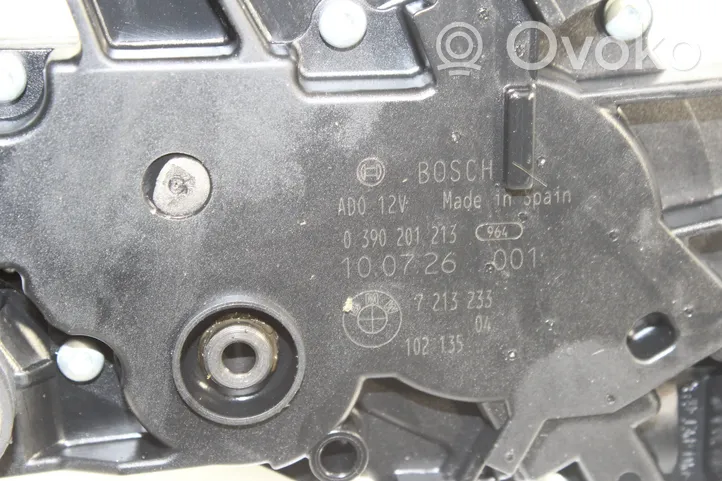 BMW 5 F10 F11 Motor del limpiaparabrisas trasero 7213233