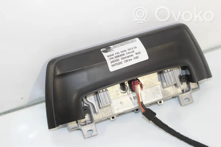 BMW 3 F30 F35 F31 Monitor / wyświetlacz / ekran 9262753