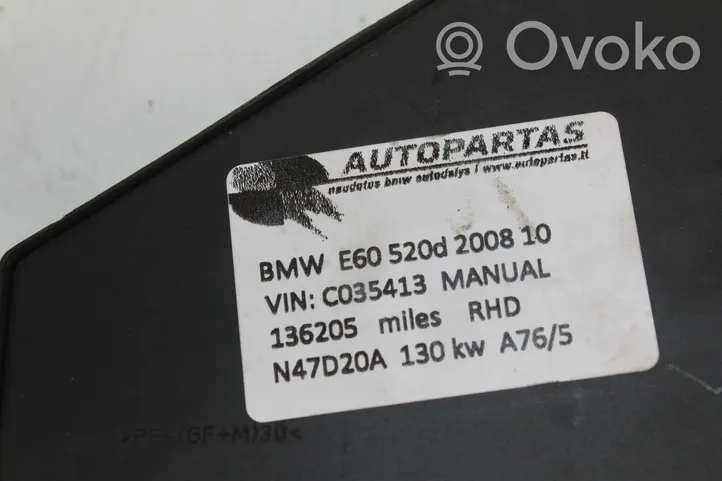 BMW 5 E60 E61 Boîte à fusibles 9138830