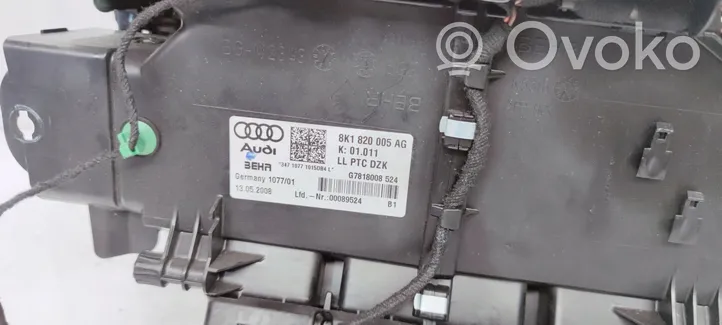 Audi A4 S4 B8 8K Scatola climatizzatore riscaldamento abitacolo assemblata 8K1820005AG
