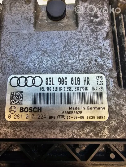 Audi A1 Dzinēja vadības bloks 03L906018HR