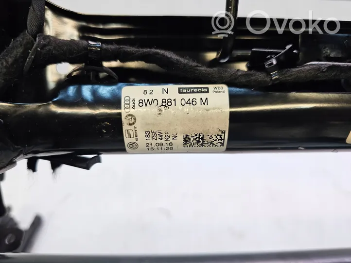 Audi A4 S4 B9 8W Sedynės rėmas 8W0881046M