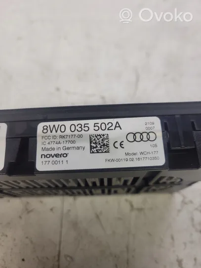Audi A4 S4 B9 Wireless charging module 8W0035502A