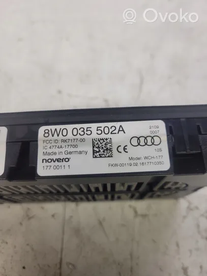 Audi A4 S4 B9 Moduł ładowania bezprzewodowego 8W0035502A