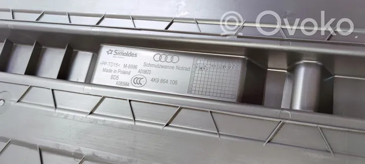 Audi A6 S6 C8 4K Tappeto di rivestimento del fondo del bagagliaio/baule 4K9864106