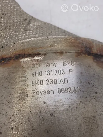 Audi A8 S8 D4 4H Filtr cząstek stałych Katalizator / FAP / DPF 4H0131703P