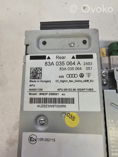 Audi Q3 F3 Stacja multimedialna GPS / CD / DVD 83A035064A