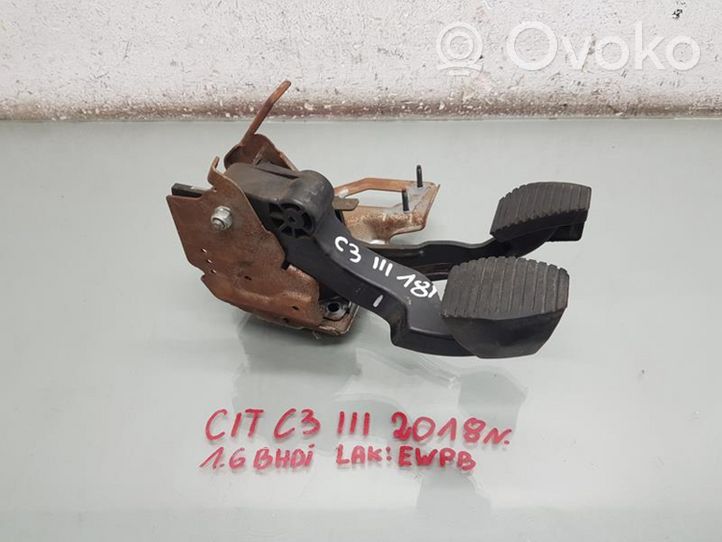 Citroen C3 Pedal de freno 9683756680