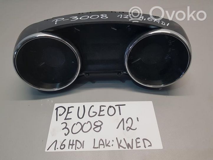 Peugeot 3008 I Kierroslukumittari 