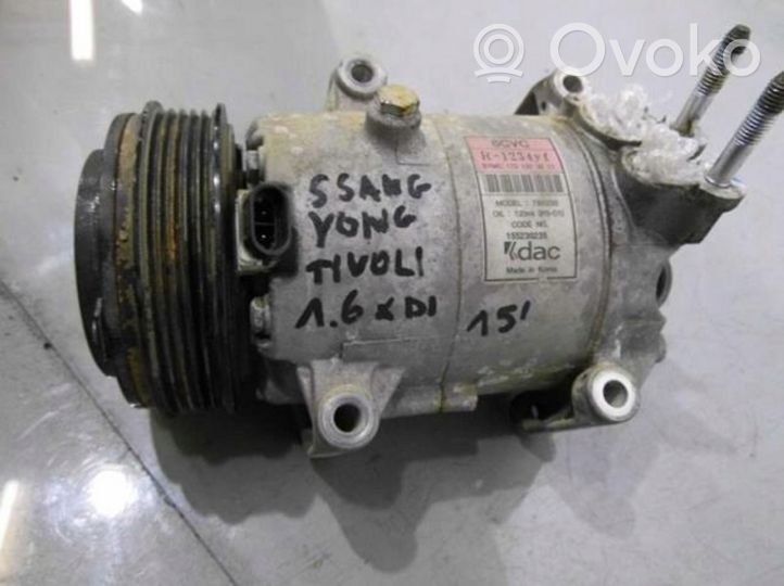 SsangYong Tivoli Ilmastointilaitteen kompressorin pumppu (A/C) 