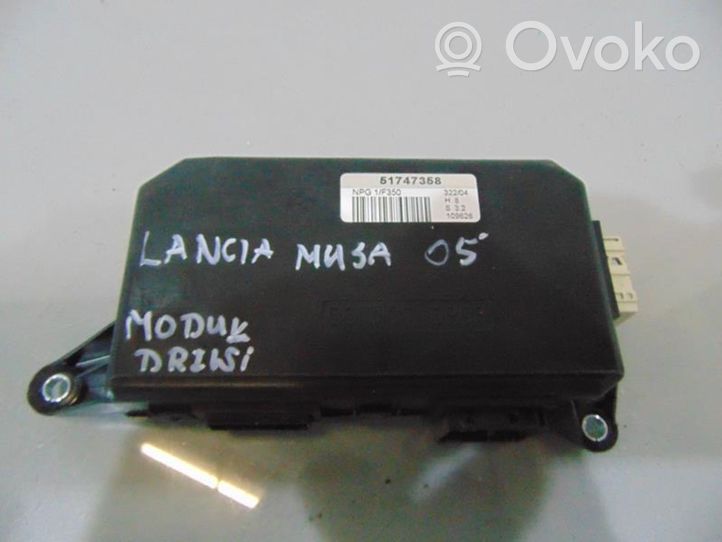 Lancia Musa Oven ohjainlaite/moduuli 51747358