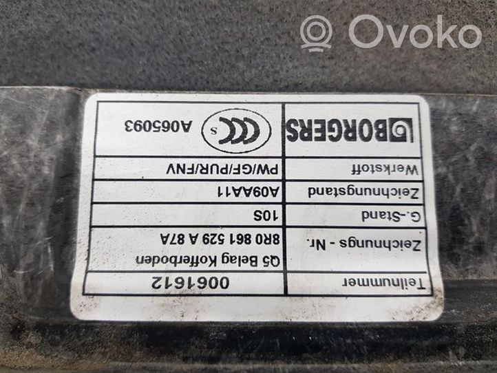 Audi Q5 SQ5 Osłona tylna podwozia pod bagażnik 8R0861529A