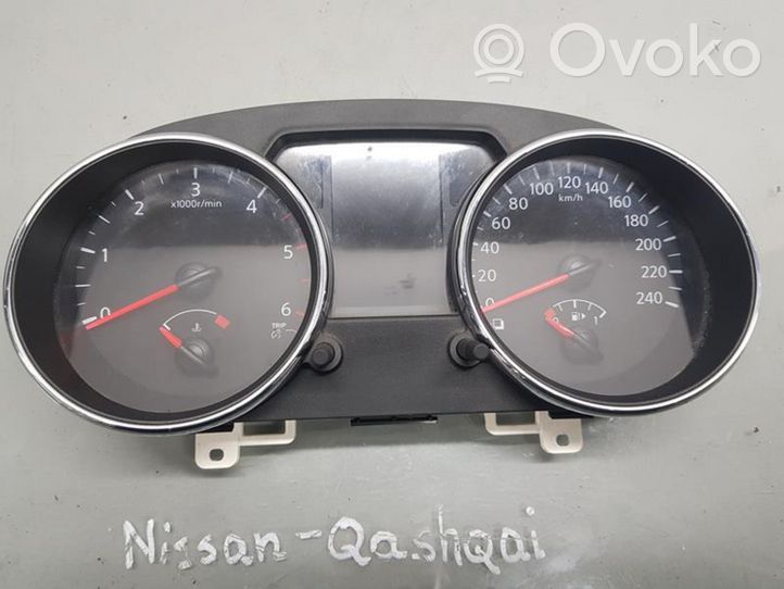 Nissan Qashqai Compteur de vitesse tableau de bord 