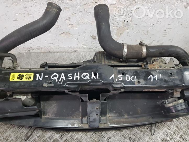 Nissan Qashqai Support de radiateur sur cadre face avant 