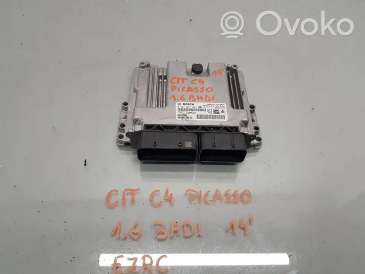 Citroen C4 II Picasso Galios (ECU) modulis 9809478580