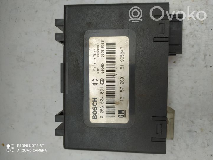 Opel Signum Sterownik / Moduł parkowania PDC 511995847