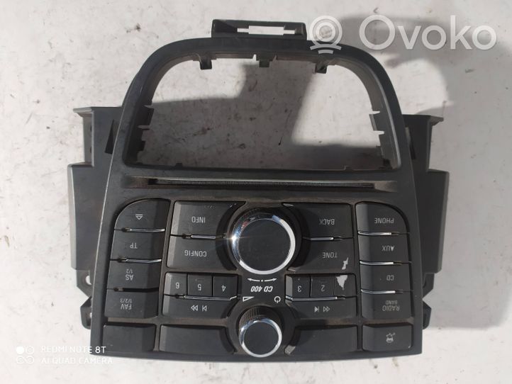 Opel Astra J Pääyksikkö multimedian ohjaus 13337218