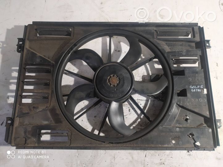 Volkswagen Golf VI Convogliatore ventilatore raffreddamento del radiatore 1K0121205AF