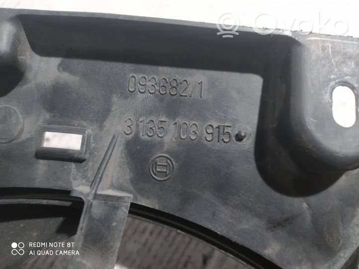 Opel Zafira B Osłona wentylatora chłodnicy 13132559