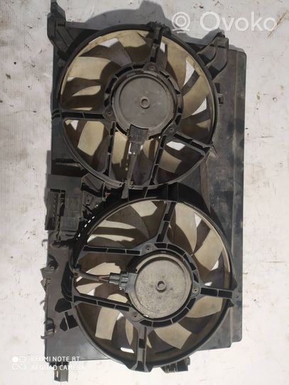 Opel Vectra C Radiator cooling fan shroud 13114370