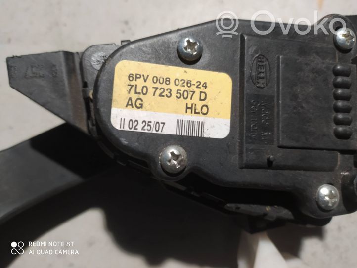 Volkswagen Touareg I Pedale dell’acceleratore 7L0723507D