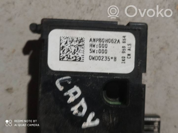 Volkswagen Golf Plus Stūres stāvokļa (leņķa) sensors 1K0959654