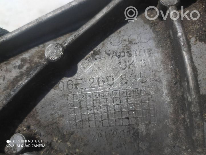 Audi A6 S6 C6 4F Staffa di montaggio del compressore dell’A/C 06E260835C