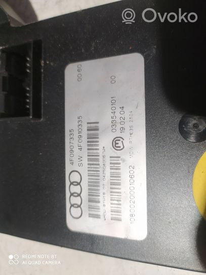 Audi A6 S6 C6 4F Beraktės sistemos KESSY (keyless) valdymo blokas/ modulis 4F0907335