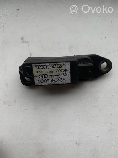 Audi A4 S4 B5 8D Airbag deployment crash/impact sensor 8D0959643A