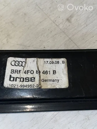 Audi A6 S6 C6 4F Takaikkunan nostomekanismi ilman moottoria 4F0839461B