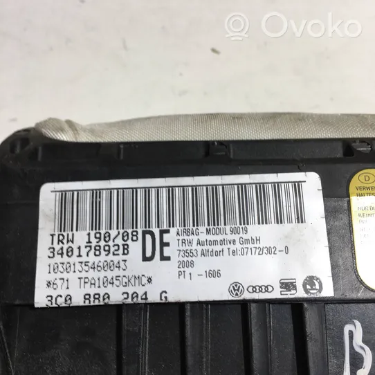 Volkswagen PASSAT B6 Passenger airbag 3C0880204G