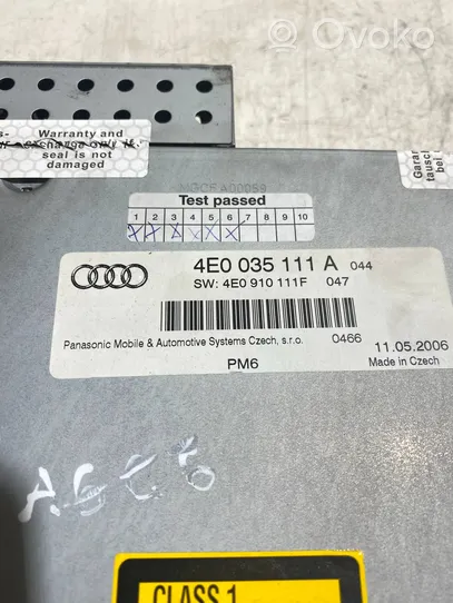 Audi A6 S6 C6 4F Zmieniarka płyt CD/DVD 4E0035111A