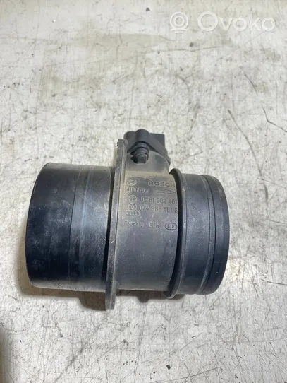 Audi A4 S4 B7 8E 8H Mass air flow meter 074906461B