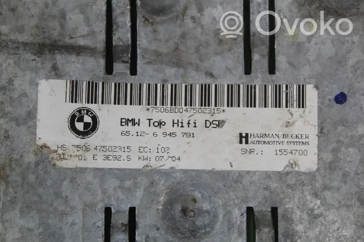 BMW M5 Amplificateur de son 6945781