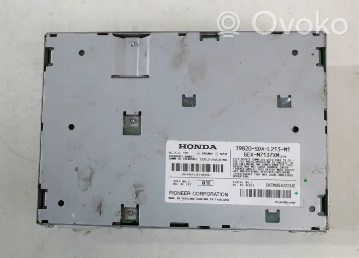 Honda Accord Amplificateur de son 39820-SDA-L213-M1