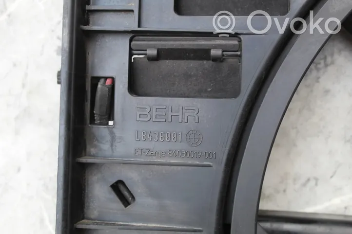 BMW 5 E60 E61 Ventilateur, condenseur de climatisation 