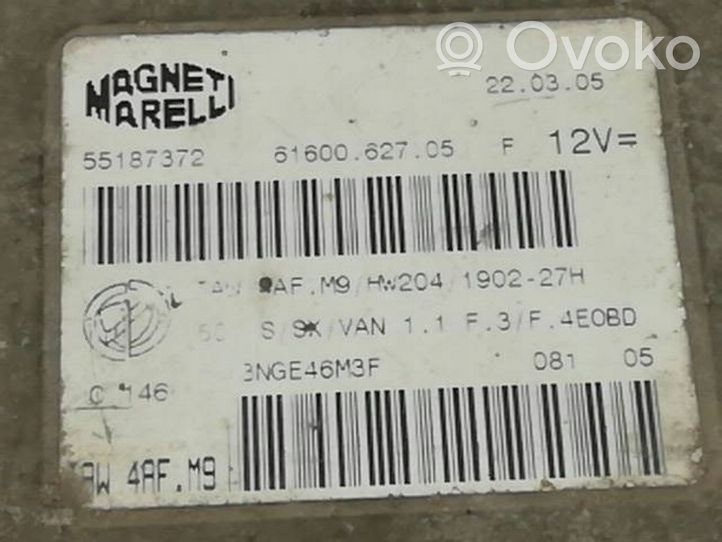 Fiat Seicento/600 Sterownik / Moduł ECU 55187372