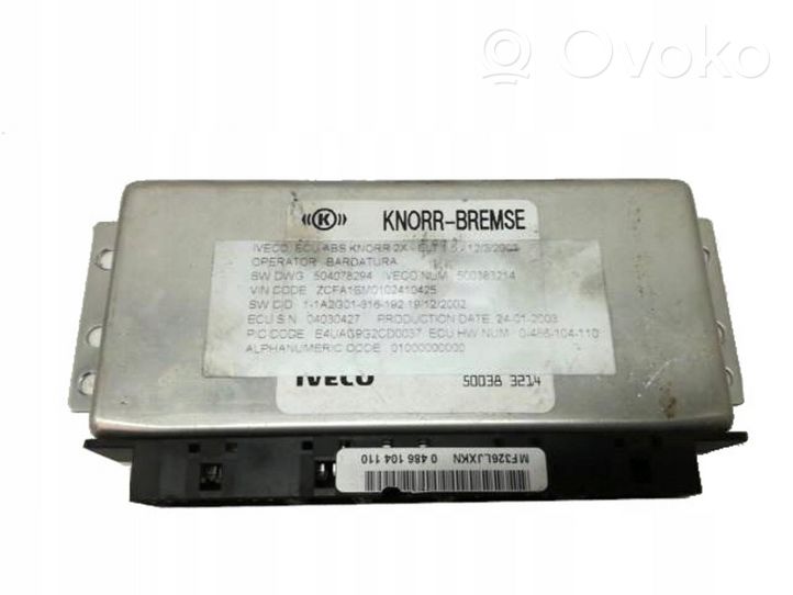 Iveco EuroCargo Calculateur moteur ECU 500383214