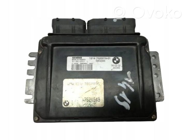 Mini One - Cooper R50 - 53 Calculateur moteur ECU 7520019