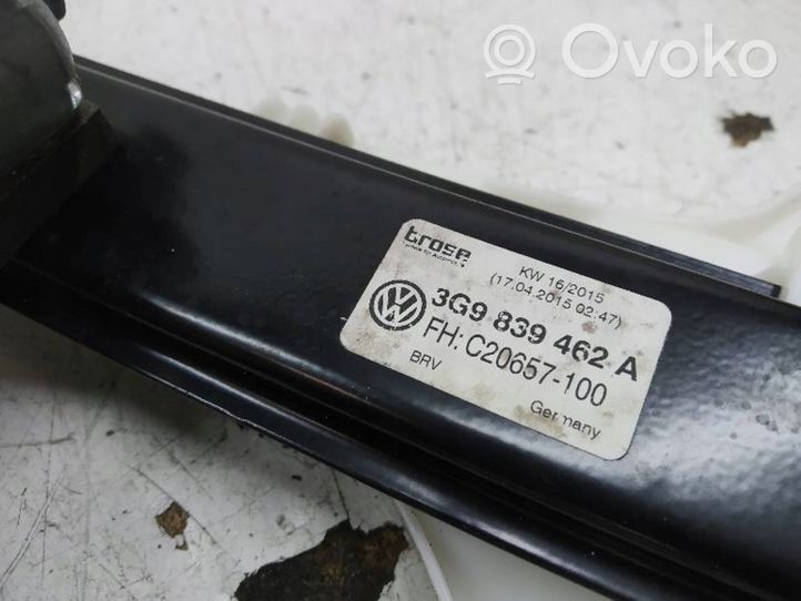 Volkswagen PASSAT B8 Etuikkunan nostomekanismi ilman moottoria 3G9839461