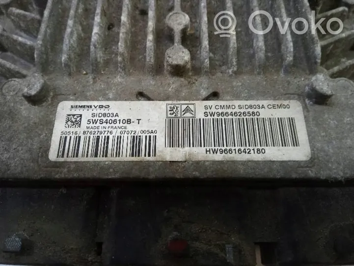 Peugeot 807 Sterownik / Moduł ECU 9664626580