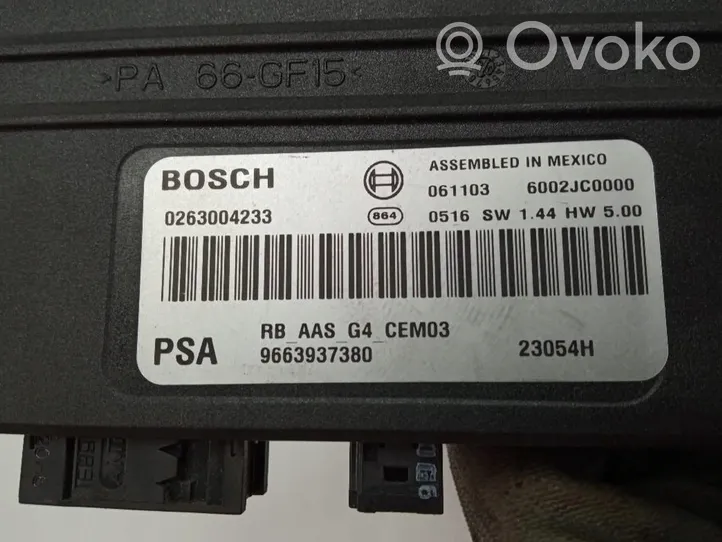 Citroen C4 I Picasso Other control units/modules 9663937380