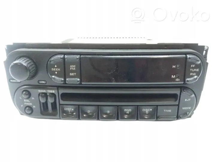 Dodge Intrepid Unité principale radio / CD / DVD / GPS P56038589AN