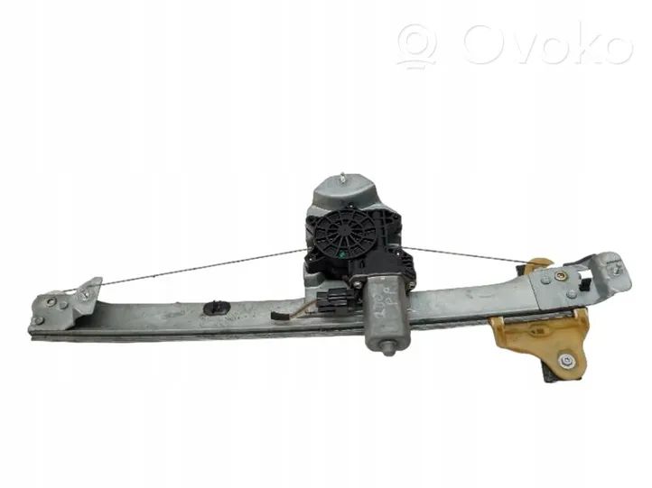 Renault Clio IV Front window lifting mechanism without motor 128001071E