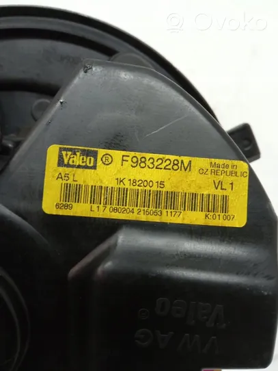 Volkswagen Touran I Soplador/ventilador calefacción 1K1820015