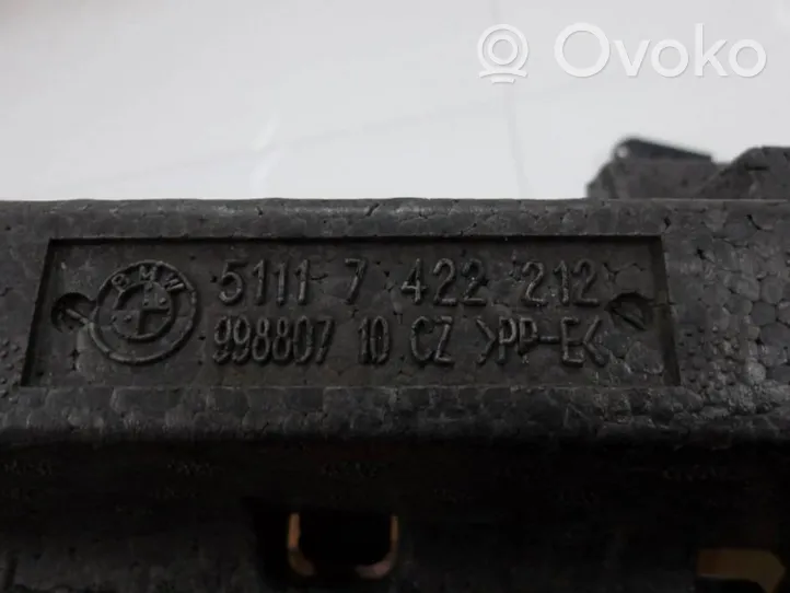 BMW 3 G20 G21 Absorber zderzaka przedniego 7422212