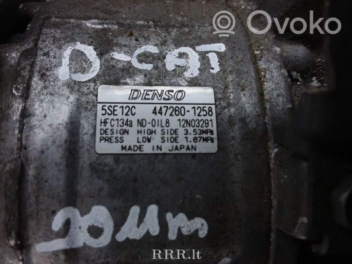 Toyota RAV 4 (XA30) Compressore aria condizionata (A/C) (pompa) 4472601258