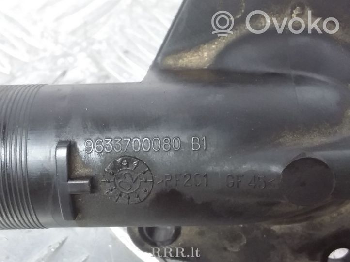 Citroen C5 Termostaatin kotelo 9633700080